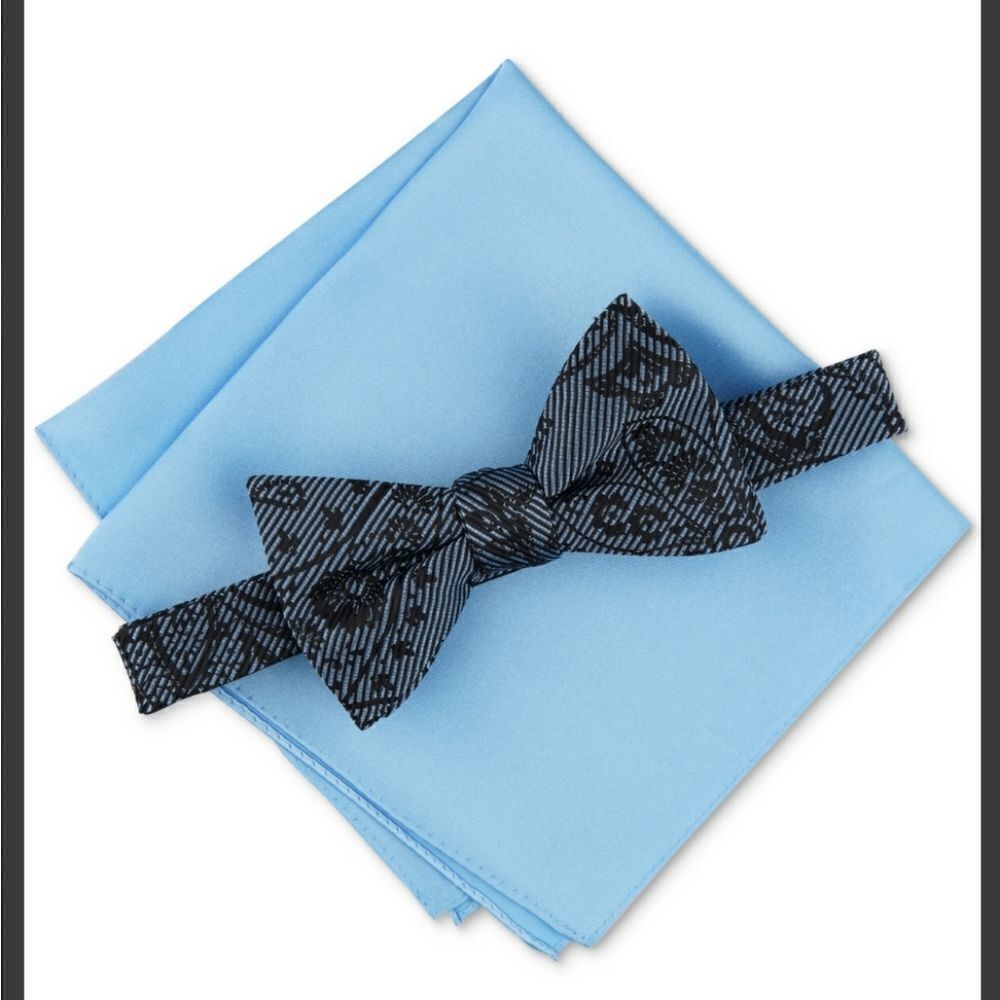 Alfani Paisley Bow Tie